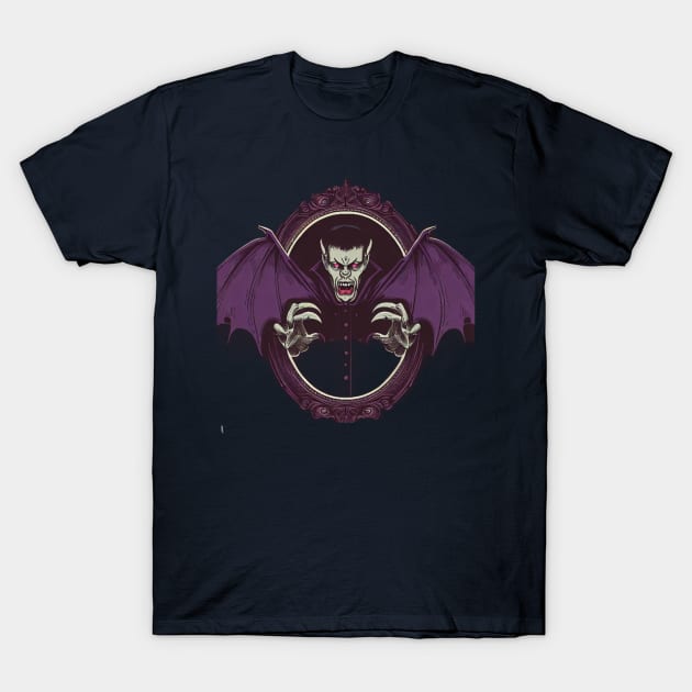 Bloodline Chronicles: Dracula-Inspired T-Shirt by Vish artd